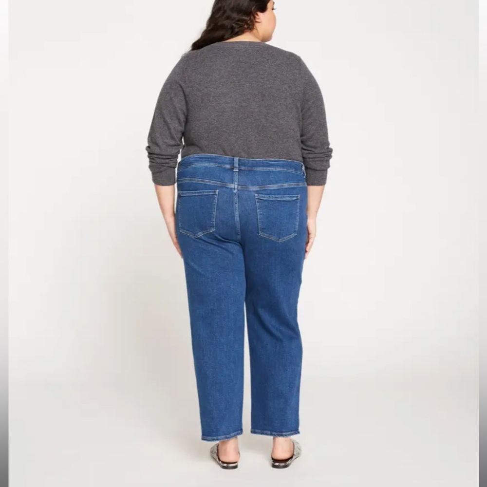 Universal Standard | Etta High Rise Straight Leg Jeans - Picture 2 of 4